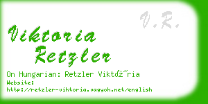 viktoria retzler business card
